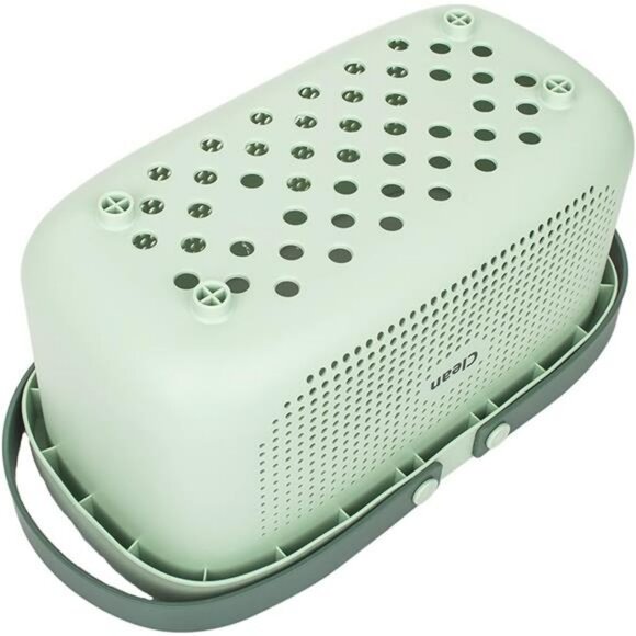 Plastic Shower Caddy Basket with Handle Bathroom Dorm Kitchen Storage Bin - Picture 4 of 7